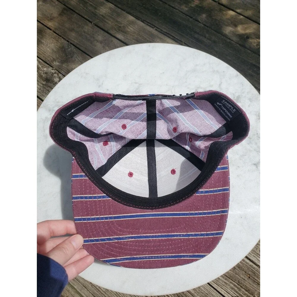 The Hundreds Striped Shirt Snapback Hat